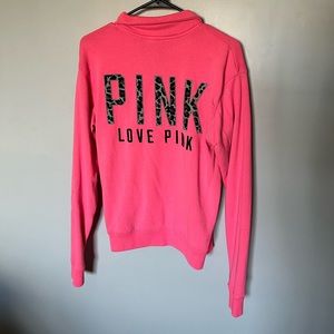 PINK quarter zip